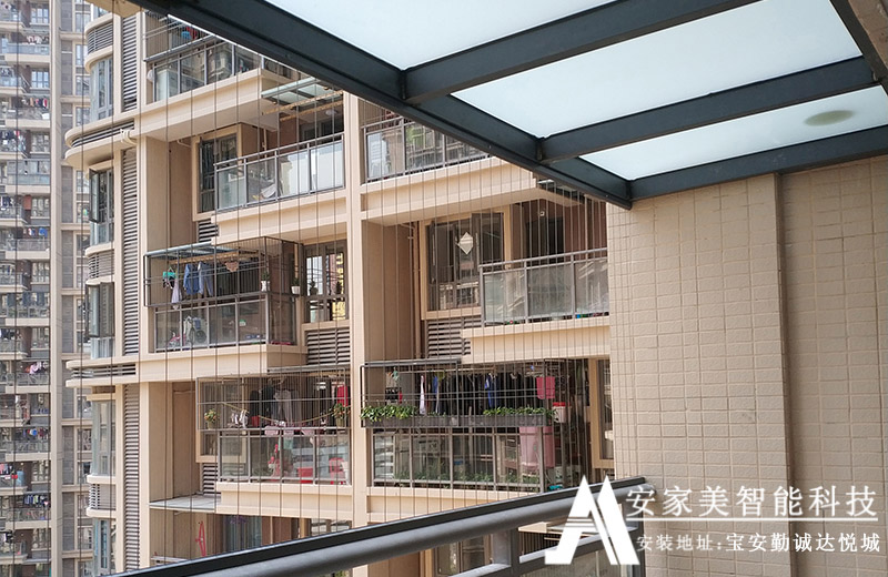 深圳寶安隱形網案例